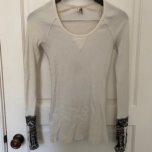 Free People | white long sleeve